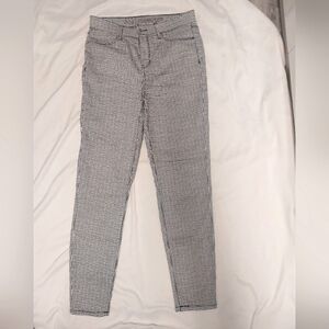 Black and White Checkered Pants